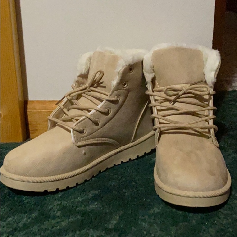 Lace up boots